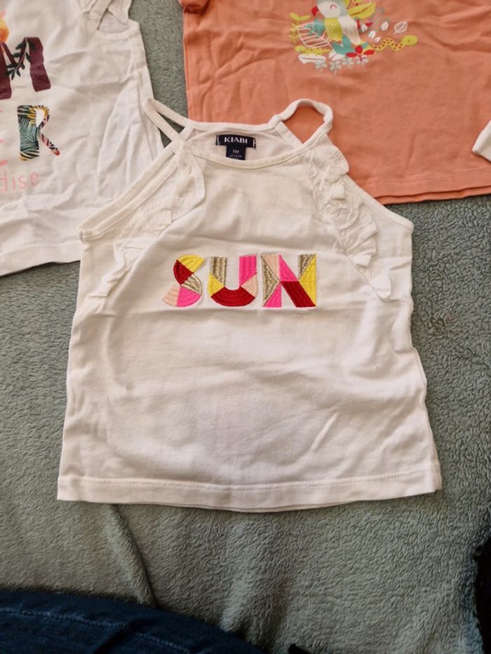 Tee-shirts 9mois fille - photo numéro 3