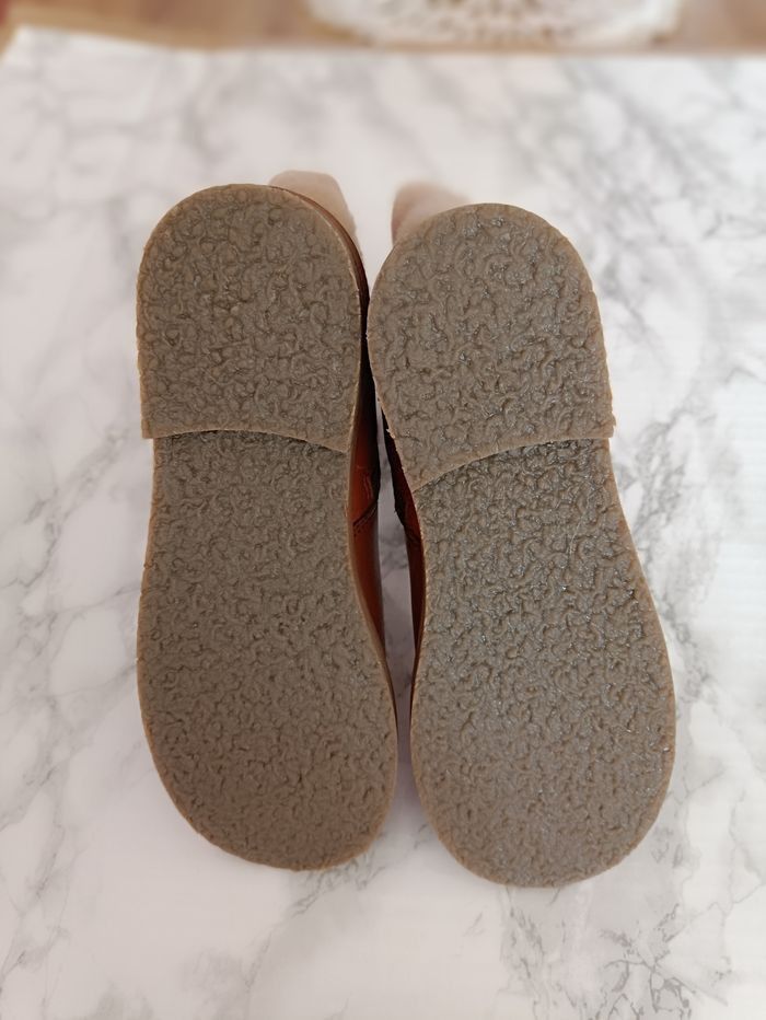 Eram bottines camel fourrure 34 - photo numéro 6