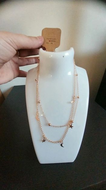 Collier double neuve