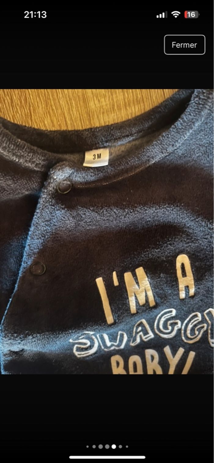 Lot pyjamas hiver - photo numéro 3