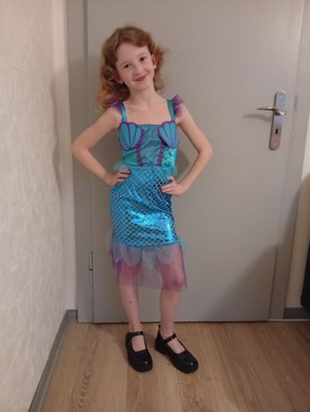 Déguisement robe sirène 6/8ans