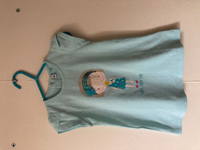 Tee-shirt fille 18 mois avec sequins