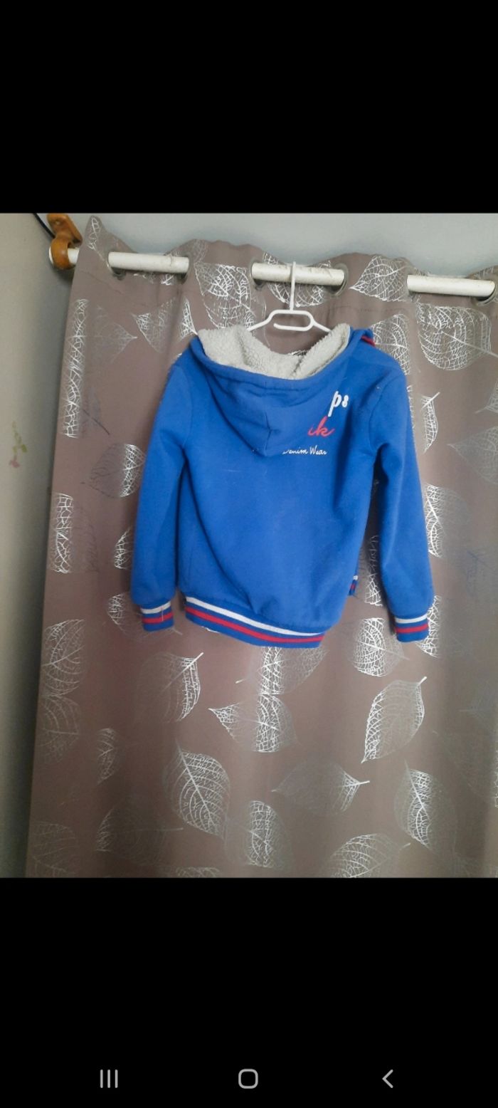 Veste  polaire à capuche 12ans - photo numéro 2