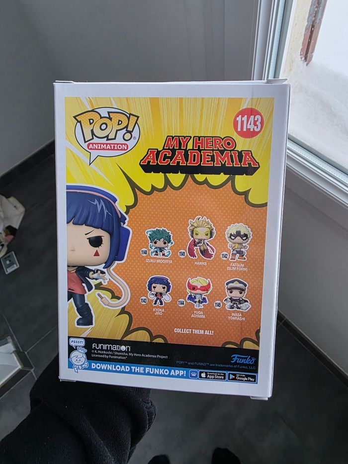 Figurine pop kyoka jiro my hero academia - photo numéro 5