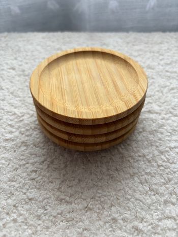 Lot de 4 sous verre 