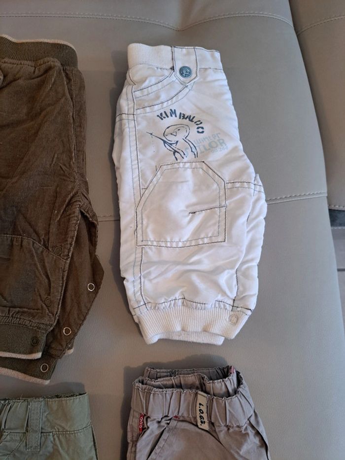 Lot de 7 pantalons 6 mois - photo numéro 5