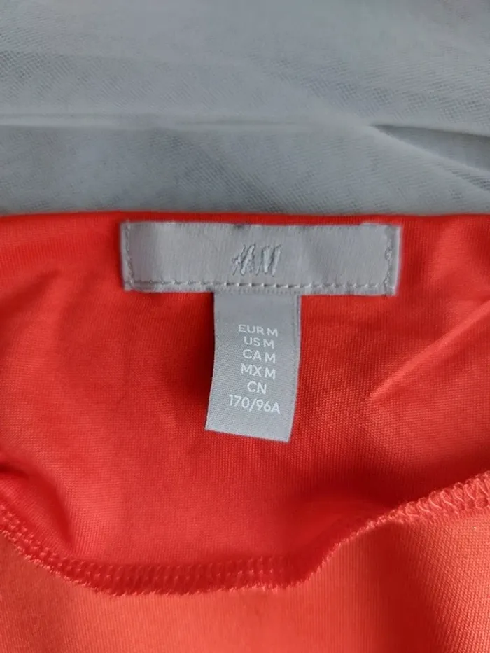 Robe midi H&M – M – Rouge – État : Excellent - photo numéro 4