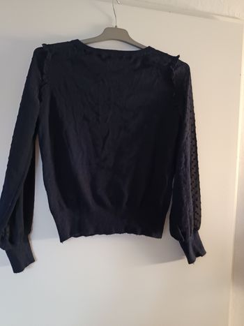 Pulls femme manches dentelle 