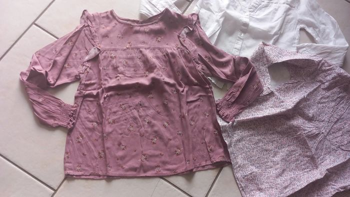 Lot de 3 tuniques fille 8/9 ans tbe - photo numéro 2