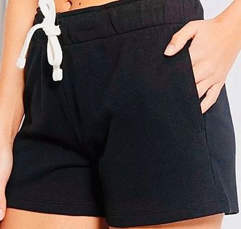 Short noir de sport en molleton taille XS 34