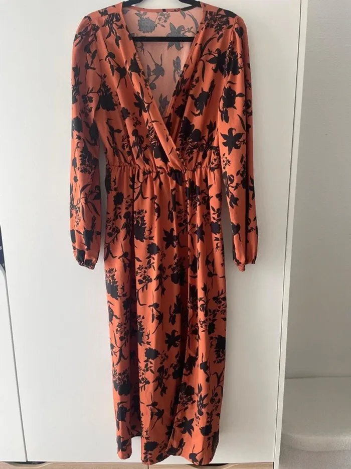 Robe longue taille L en très bon état - photo numéro 4