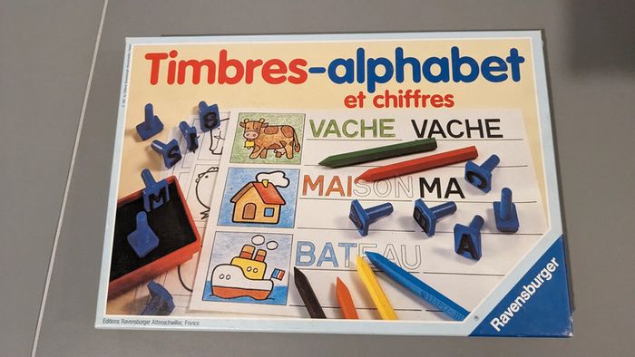 Timbres Alphabet et chiffres