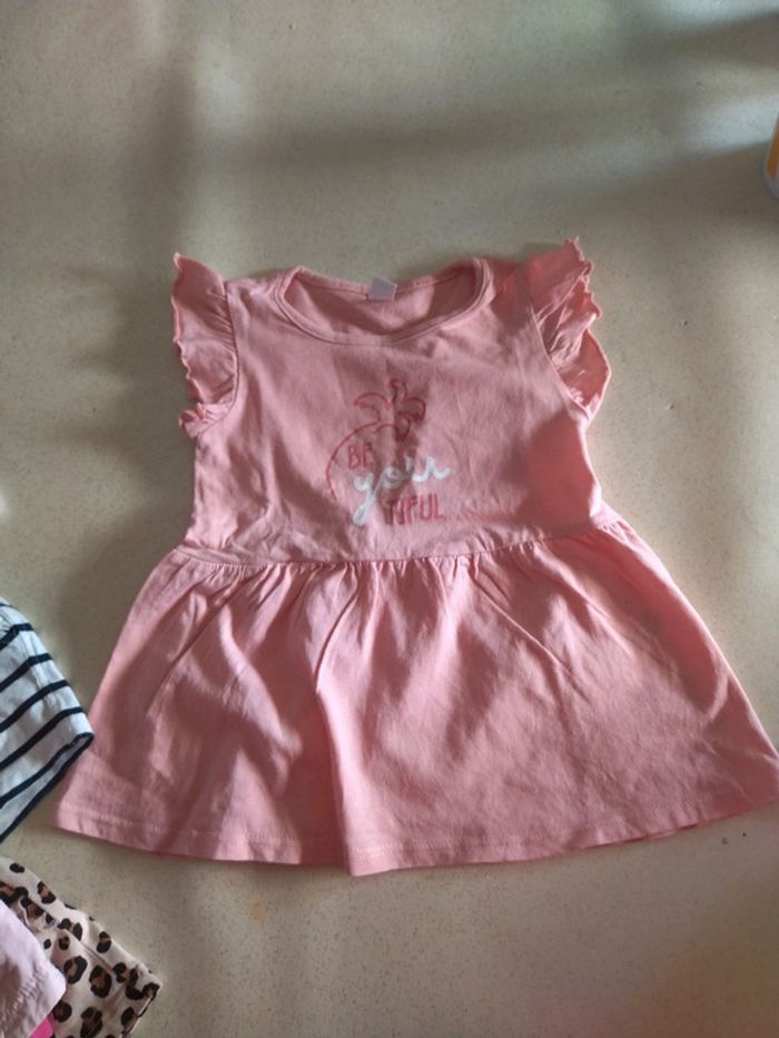 Lot de 6 vêtements bébé fille de 6/9 mois - photo numéro 4
