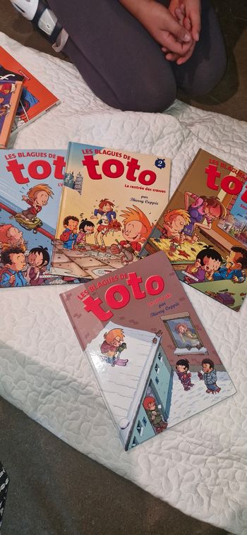 Lot de 4 bd Toto