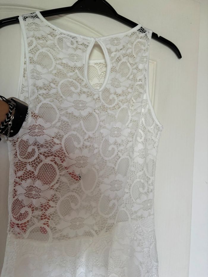 Robe blanche • Jennyfer • Taille XS - photo numéro 5