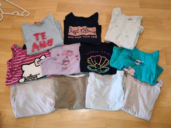 Lot de Tshirt manche courte fille