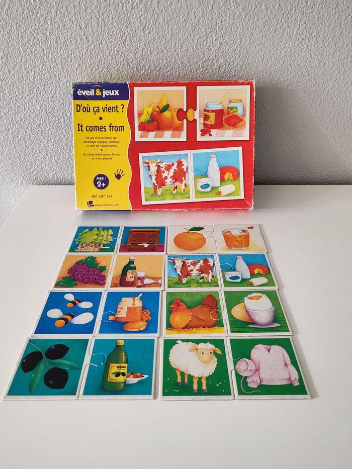 Jeu D'Où ça Vient ? EVEIL & JEUX