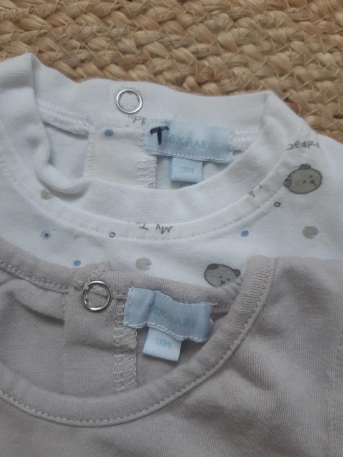 Lot de 2 hauts Tex 3 mois - photo numéro 5