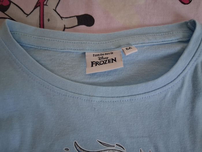 T-shirt manches longues reine des Neiges 6 ans - photo numéro 4