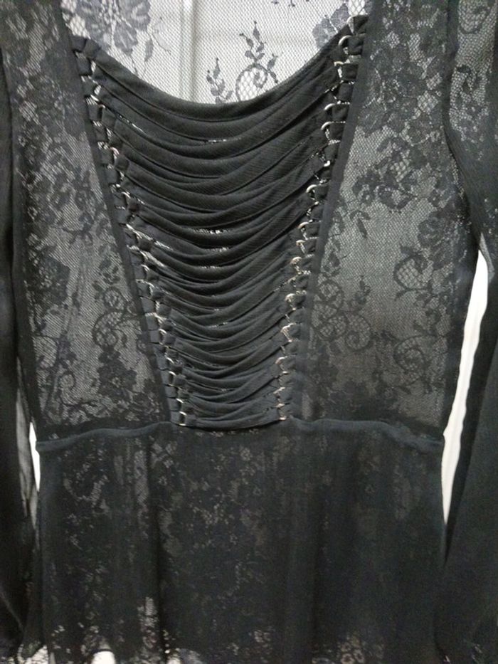 Blouse noire The Kooples neuve - photo numéro 2