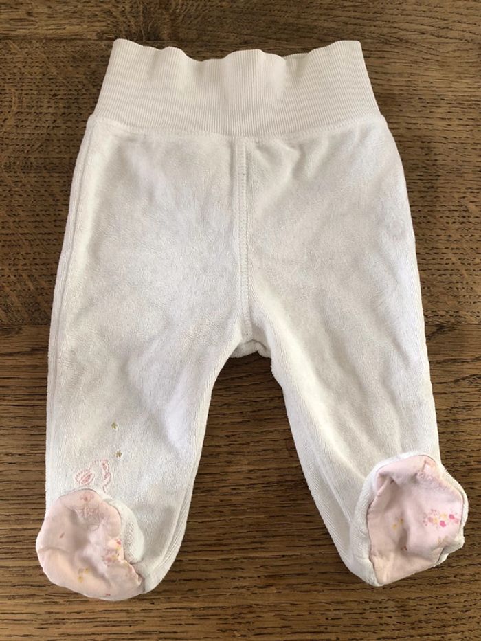 Pantalon avec pieds intégrés