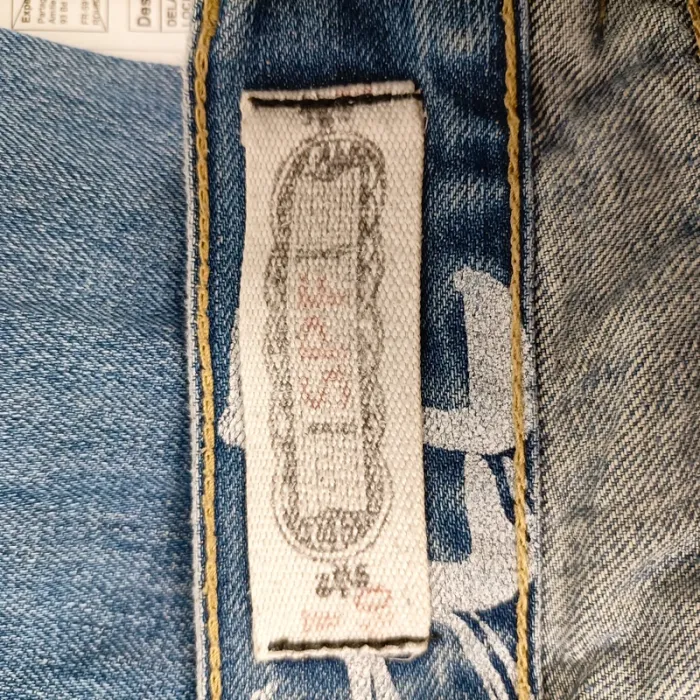 Short en jean denim bleu taille 42 estimée A868 - photo numéro 9