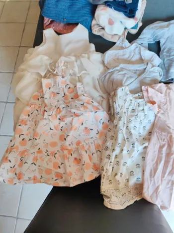 11 pièces été fille 9mois