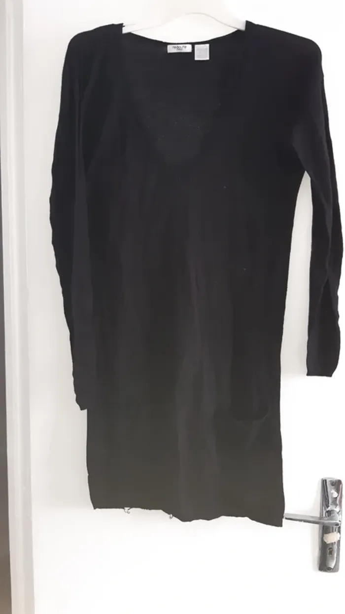 Pull fin long