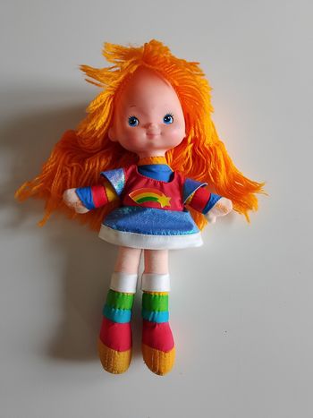 Blondine raimbow brite poupée 30 cm Mattel 1983