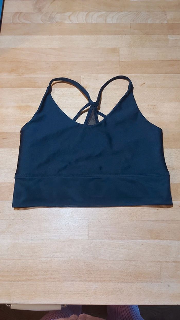 Brassiere de sport noire Decathlon eu/fr 38 - photo numéro 9