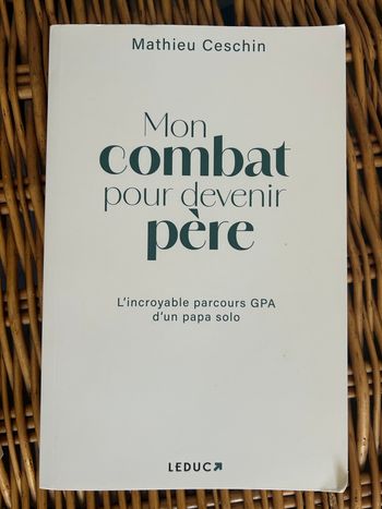 Livre mon combat pour être père 