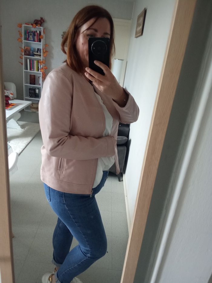 Veste simili cuir - photo numéro 2