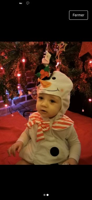 Déguisement bonhomme de neige