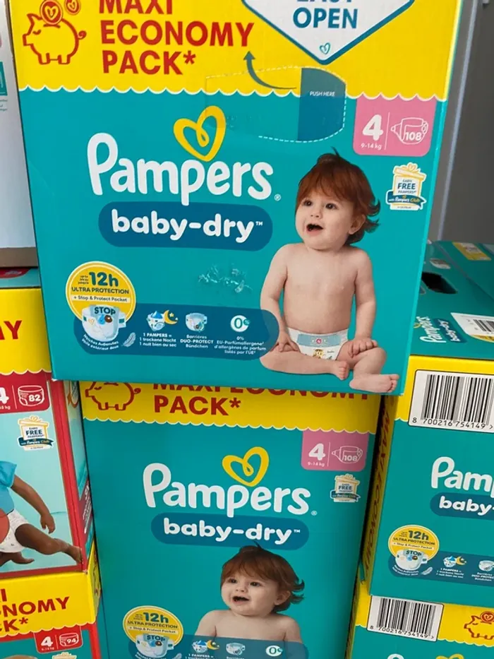 Maxi eco pack Pampers - photo numéro 7