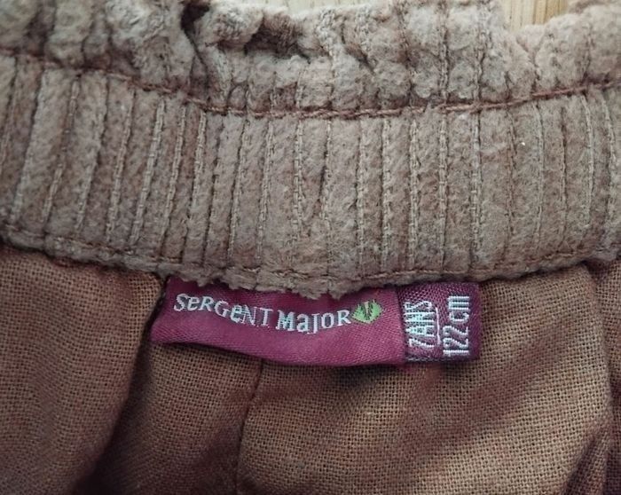 Sergent Major – ensemble Fille 7 ans – Gilet sherpa & Short velours – très bon état 🤎 - photo numéro 6