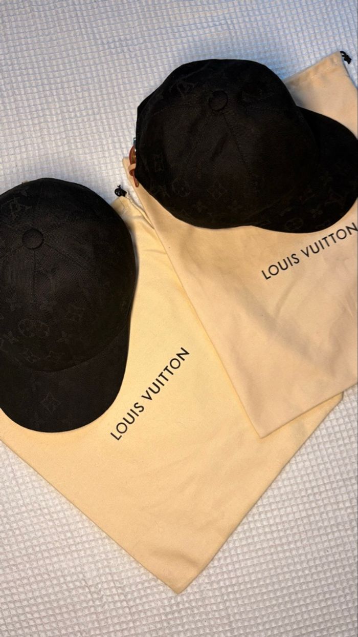 Casquette LV noir - photo numéro 2