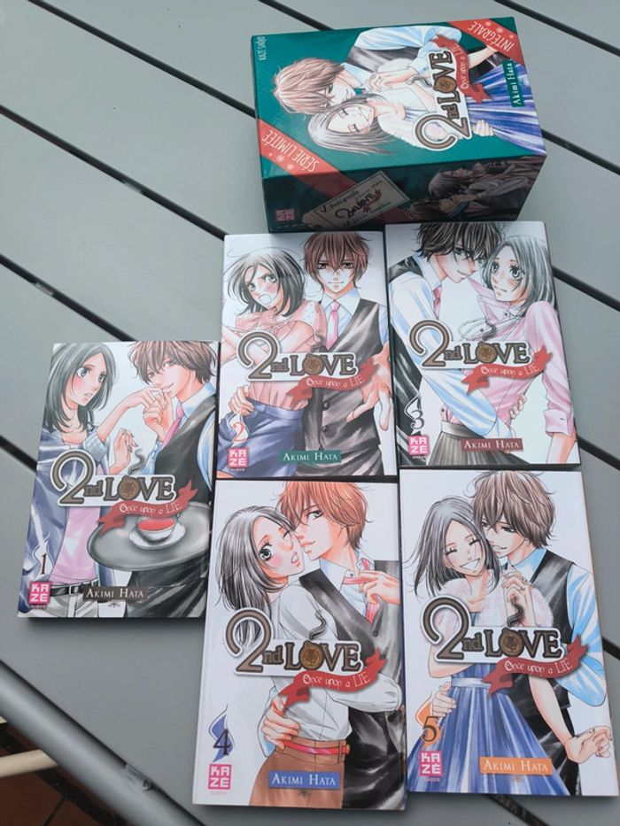 Intégrale 5 excellent état manga 2nd love - photo numéro 5