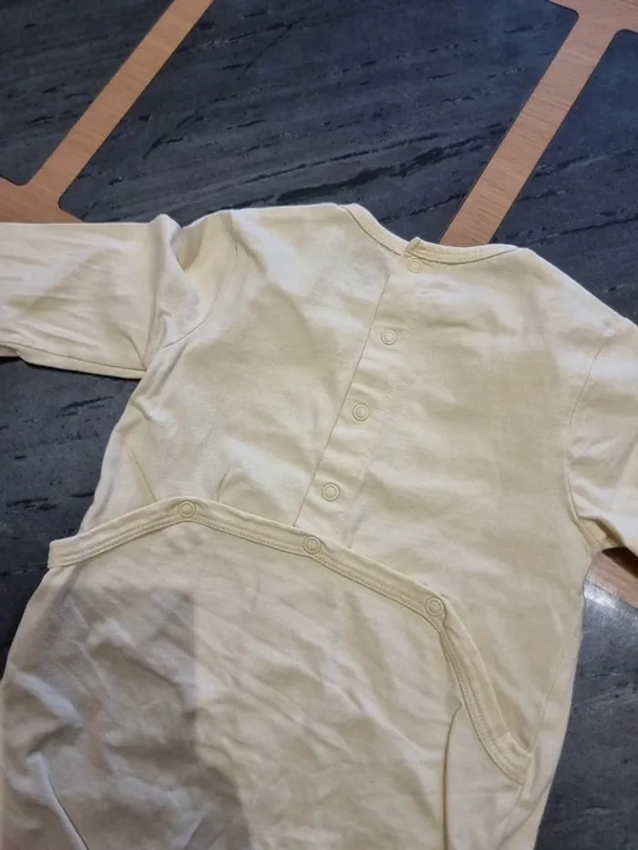 Pyjama grenouillère 36 mois jaune kiabi - photo numéro 6