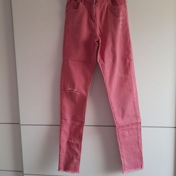 Pantalon troué slim 12ans fille