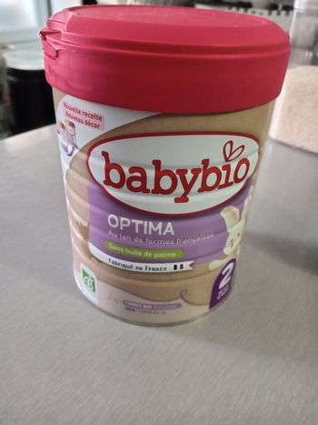 Lait babybio 2ème âge 