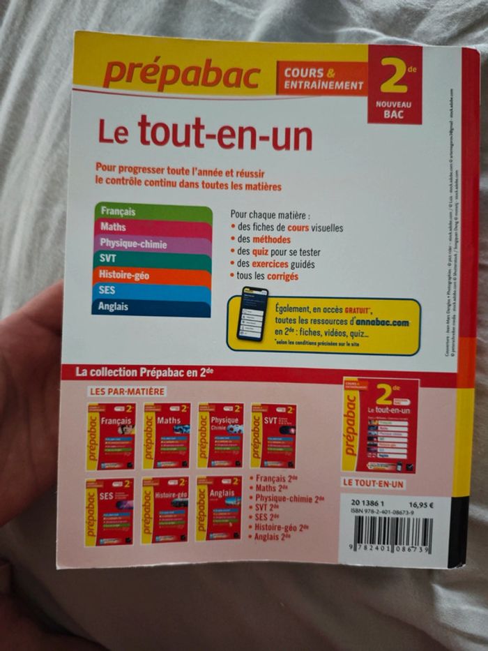 Livre scolaire 2nd - photo numéro 2
