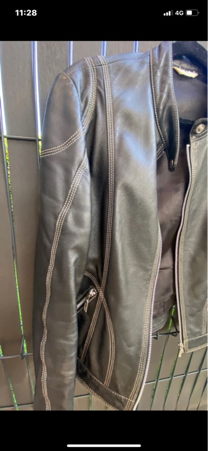 Veste femme cuir promod - photo numéro 3