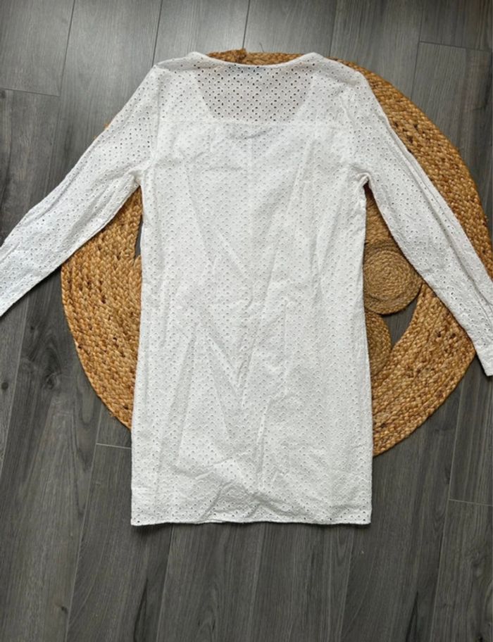 Robe blanche Kiabi taille 34 - photo numéro 2