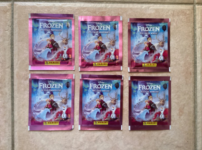 Panini - Reine des Neiges Voyage Merveilleux- Lot de 20 pochettes neuves - photo numéro 2