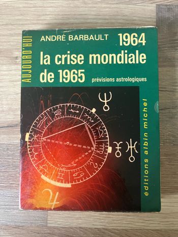 Livre-astrologie-1964 et la crise mondiale de 1965