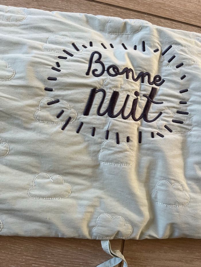 Tour de lit - vert sauge - photo numéro 2