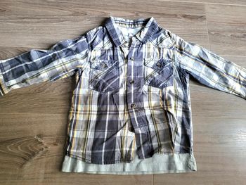 Chemise doublure tee-shirt ML 3 ans