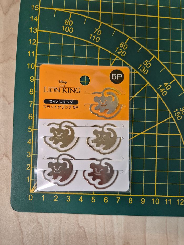 Set 5 clips/ trombones Disney Le Roi Lion - photo numéro 3