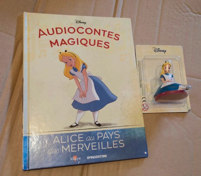 16ėme audioconte magique collection altaya deagostini livre figurine disney audio conte magic