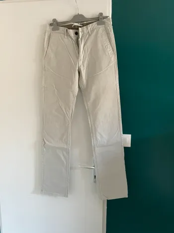 Pantalon homme gris clair Zara